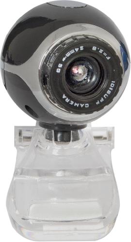 Веб камера+микрофон Defender 0.3МПикс C-090 Black, универсальное крепление, box-50 63090