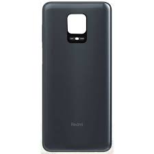 Задняя крышка телефона Xiaomi Redmi Note 9 Pro / 9 Pro Max / 9S черная