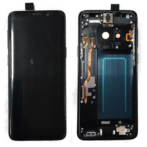 Модуль телефона Samsung G960F Galaxy S9 (дисплей+тачскрин) с рамкой черный