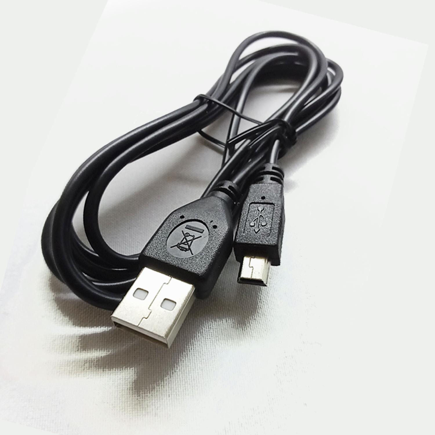 Кабель Гарнизон mini USB - USB черный, 1м