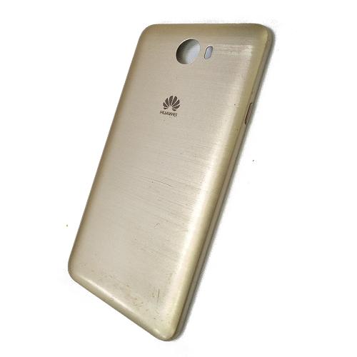 Задняя крышка телефона Huawei Y5 II (2016) (дисплей+ тачскрин) золото б/у