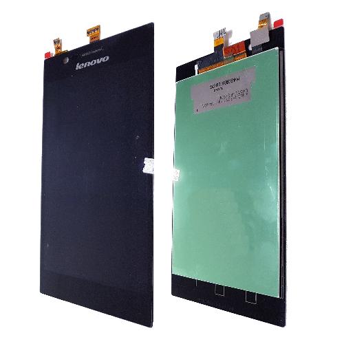 Модуль телефона Lenovo K900 черный (дисплей+тачскрин)