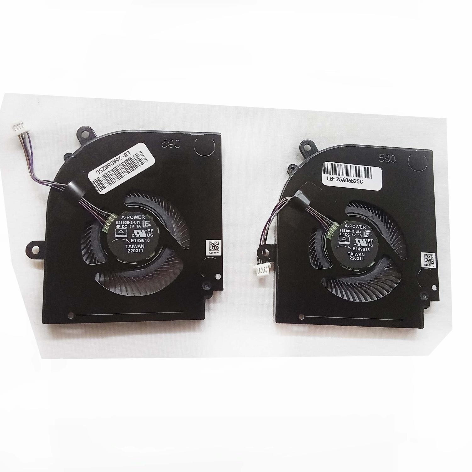 Кулер ноутбука MSI MS-15B1 GPU+CPU