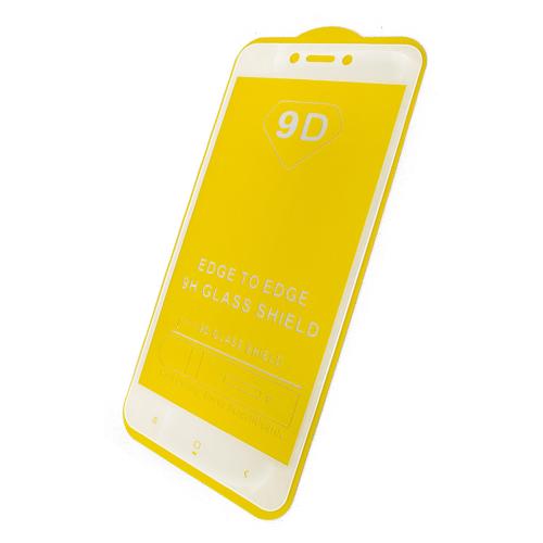 Защитное стекло телефона Xiaomi Note 4X 5D Full белое