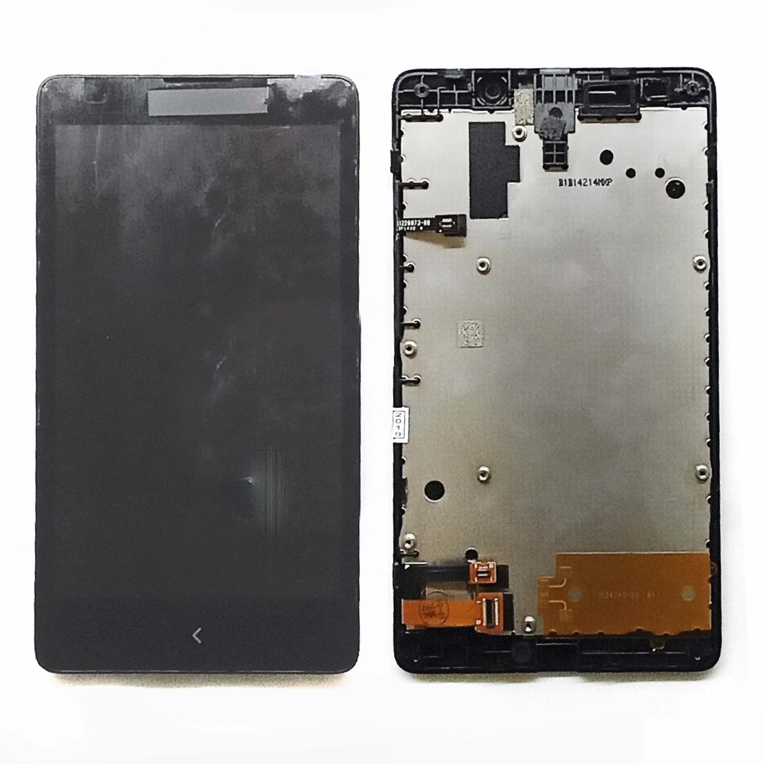 Модуль телефона Nokia  XL Dual Sim/RM-1030   (дисплей+тачскрин)черный