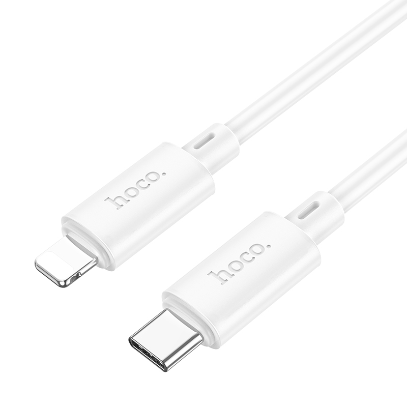 Кабель USB Type-C - Lightning HOCO X88 PD20W (белый) 1м