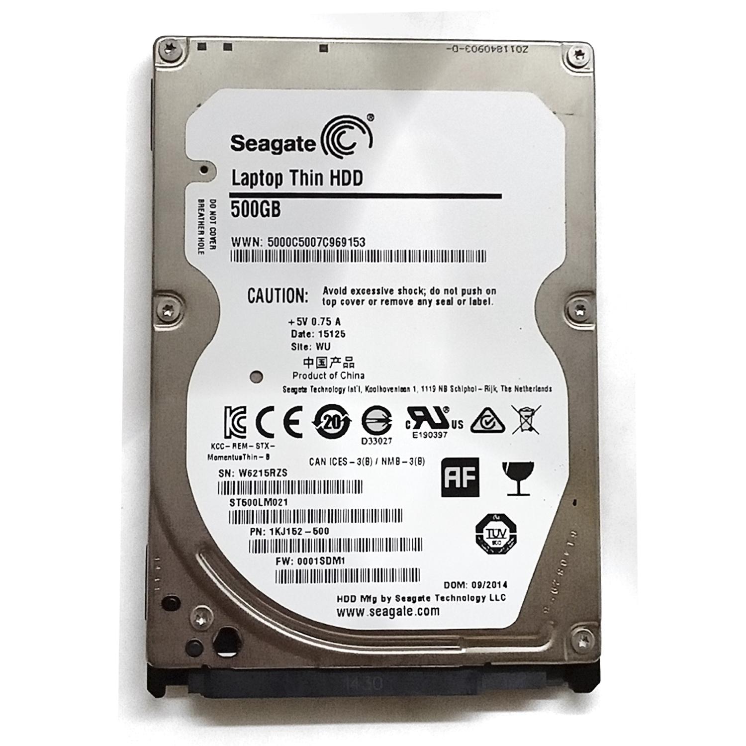 Жесткий диск 500Гб Seagate Laptop Thin HDD ST500LM021 б/у