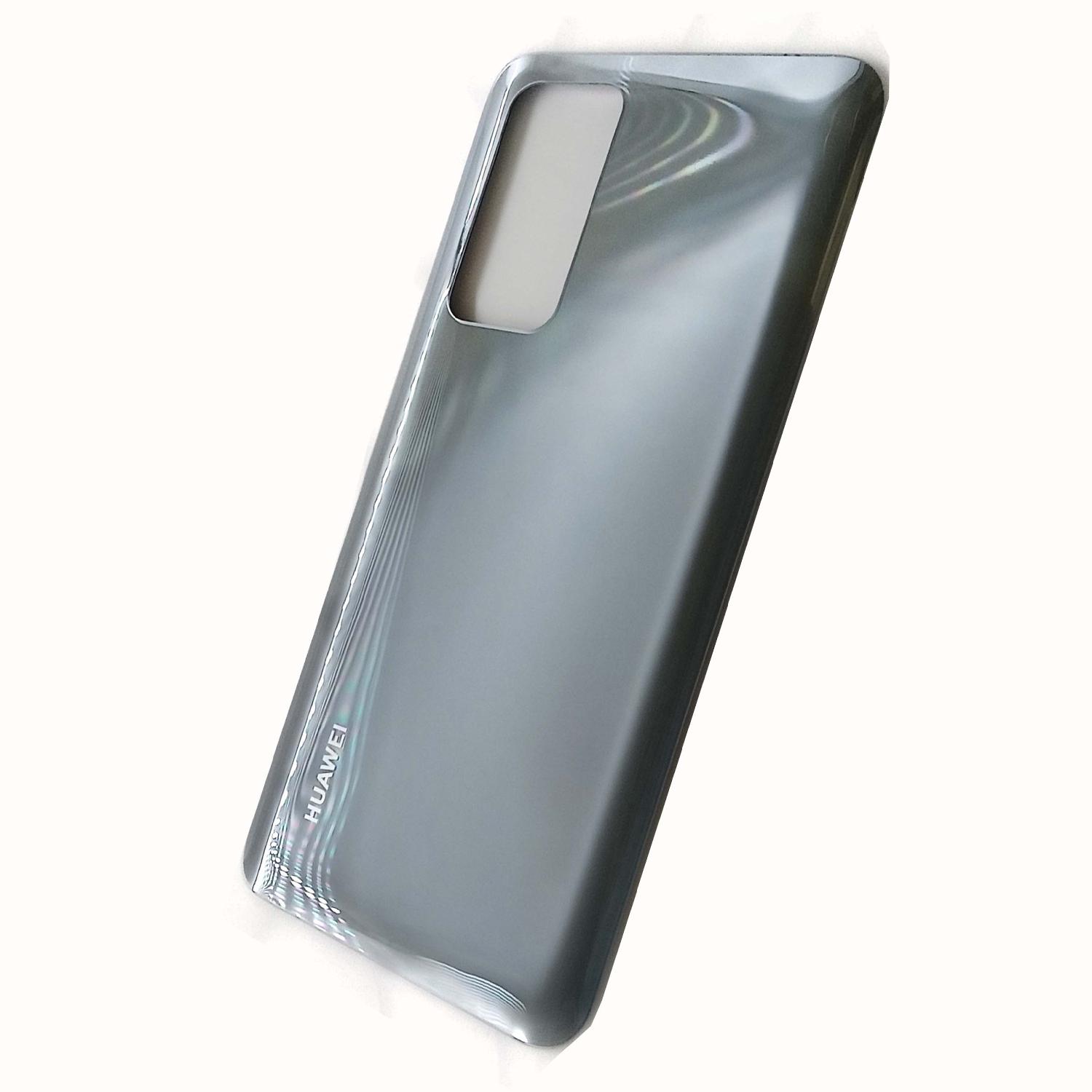 Задняя крышка телефона  Huawei P40 серебро оригинал