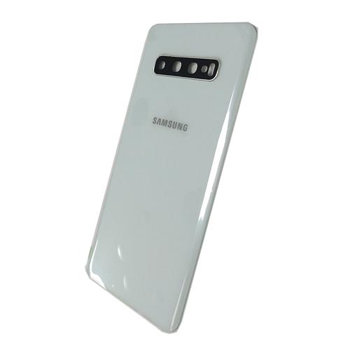 Задняя крышка телефона Samsung G975DS Galaxy S10 Plus белая