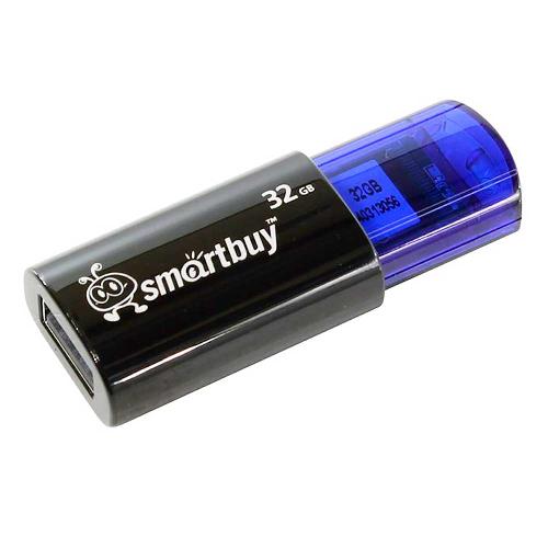 Flash USB2.0 32Gb Smart Buy Click Blue