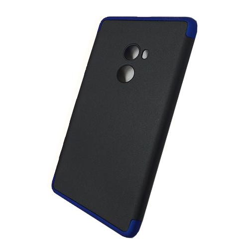 Чехол телефона Xiaomi Mi Mix 2 3 в 1 черно-синий