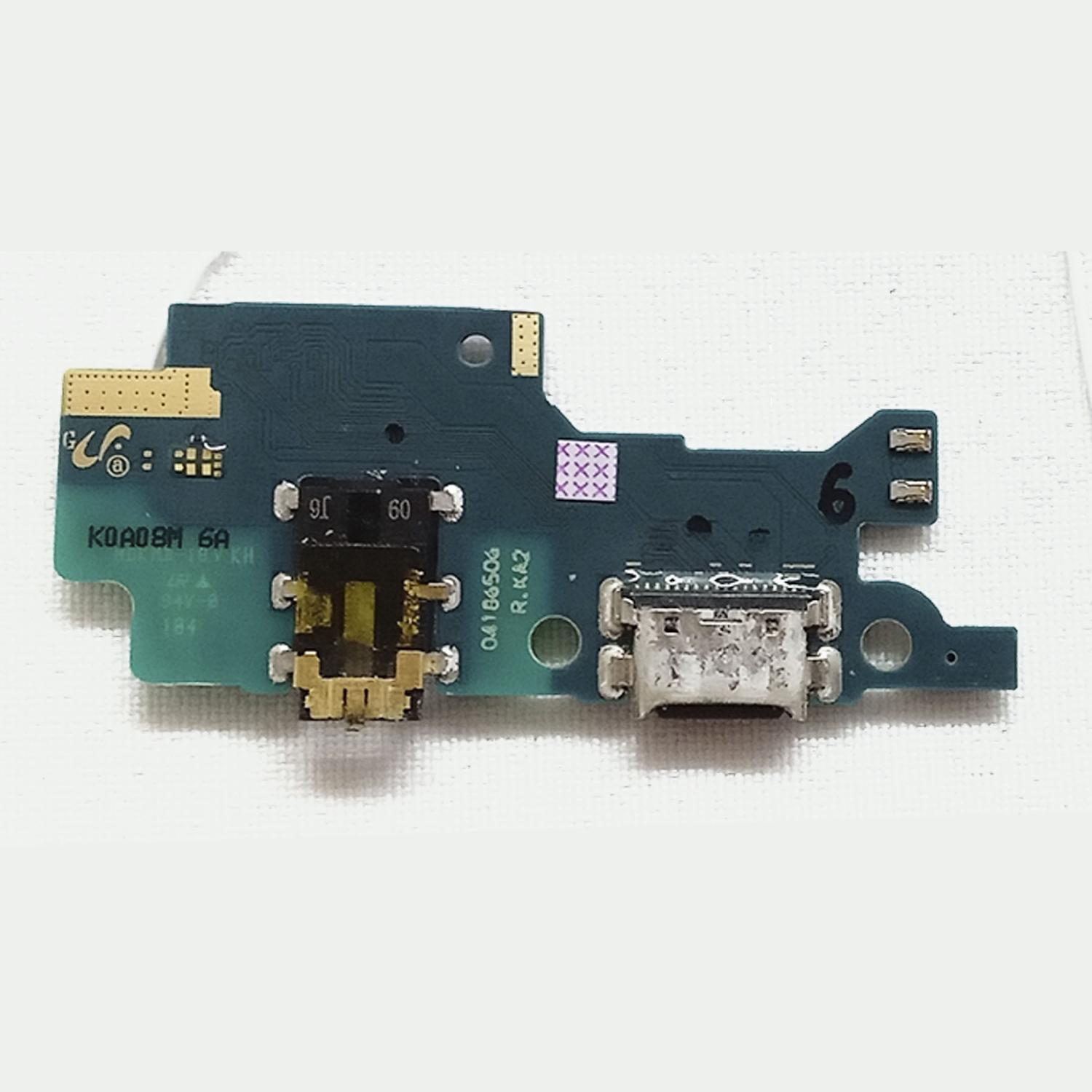 Шлейф телефона Samsung M215F/M307F/M315F Galaxy M21/M30s/M31 на системный разъем + микрофон б/у