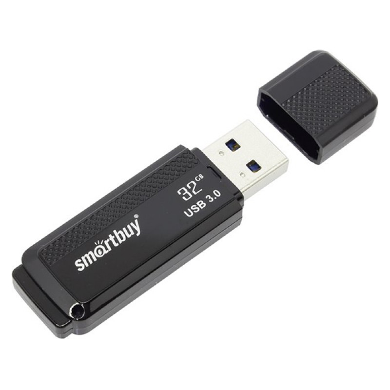 USB Flash 3.1 SmartBuy Dock 32GB черный, SB32GBDK-K3