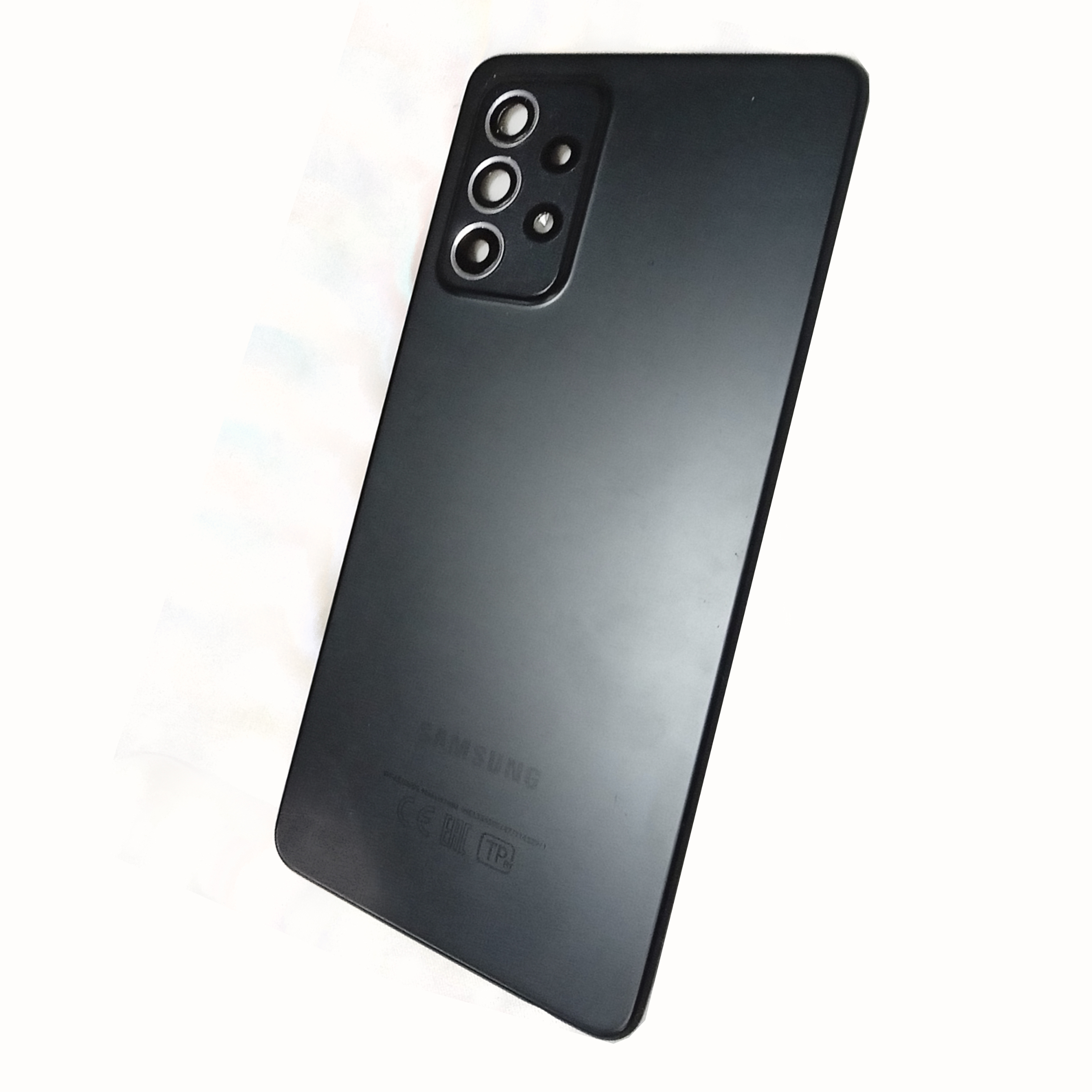 Задняя крышка телефона Samsung A525F Galaxy A52  черный б/у