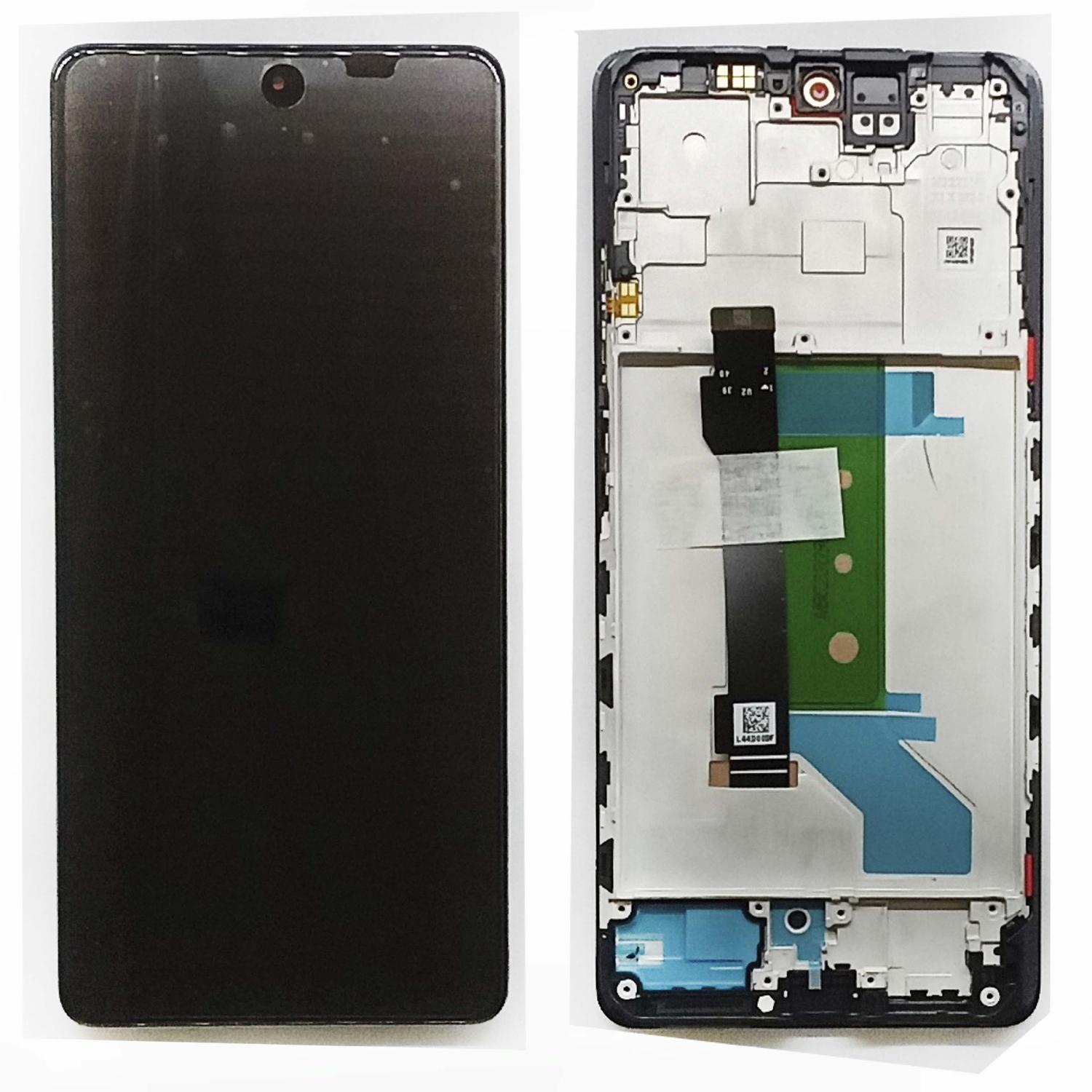 Модуль телефона Xiaomi Redmi Note 12 Pro+ 5G (дисплей+тачскрин) оригинал черный