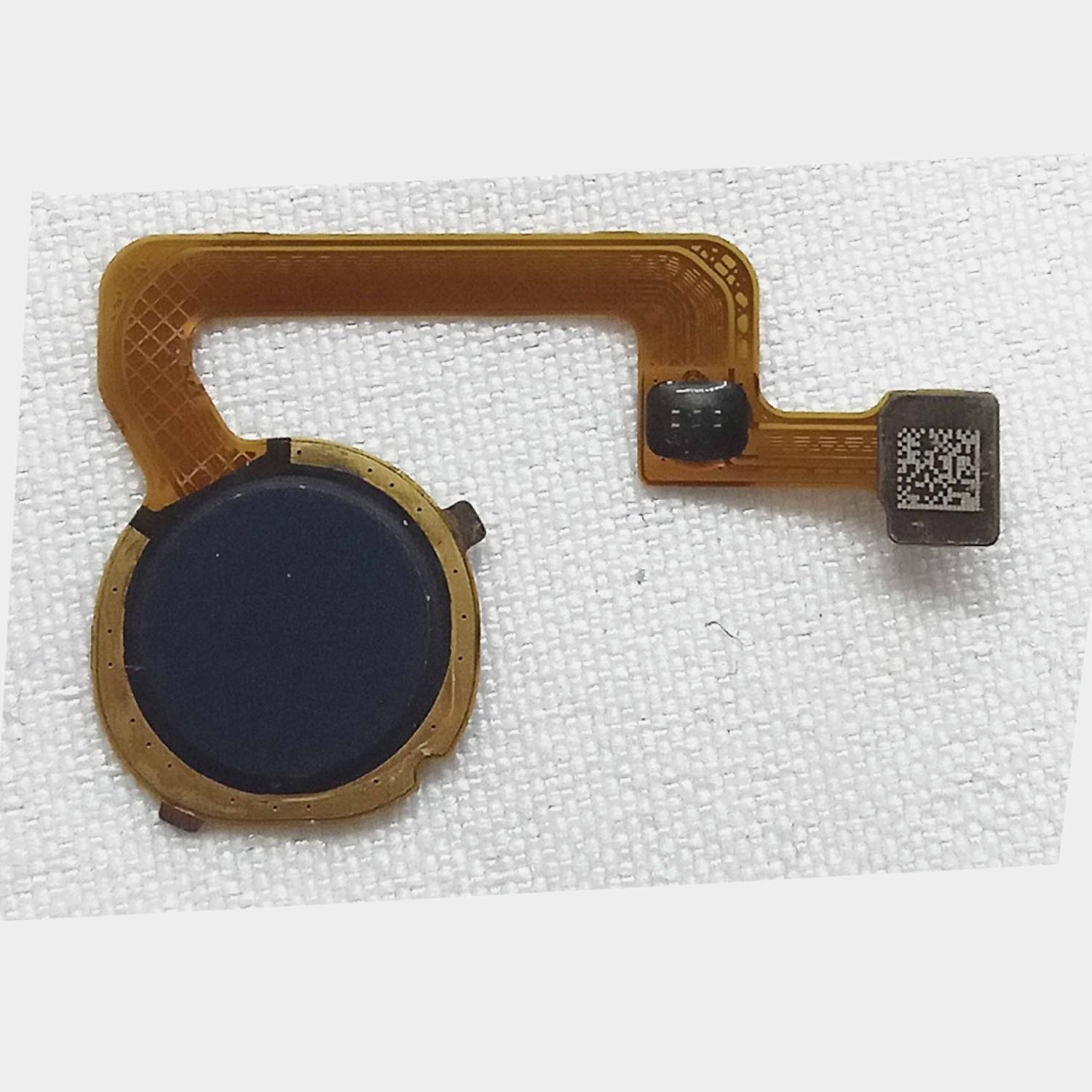 Шлейф телефона Xiaomi Redmi 12C на сканер отпечатка пальца синий б/у