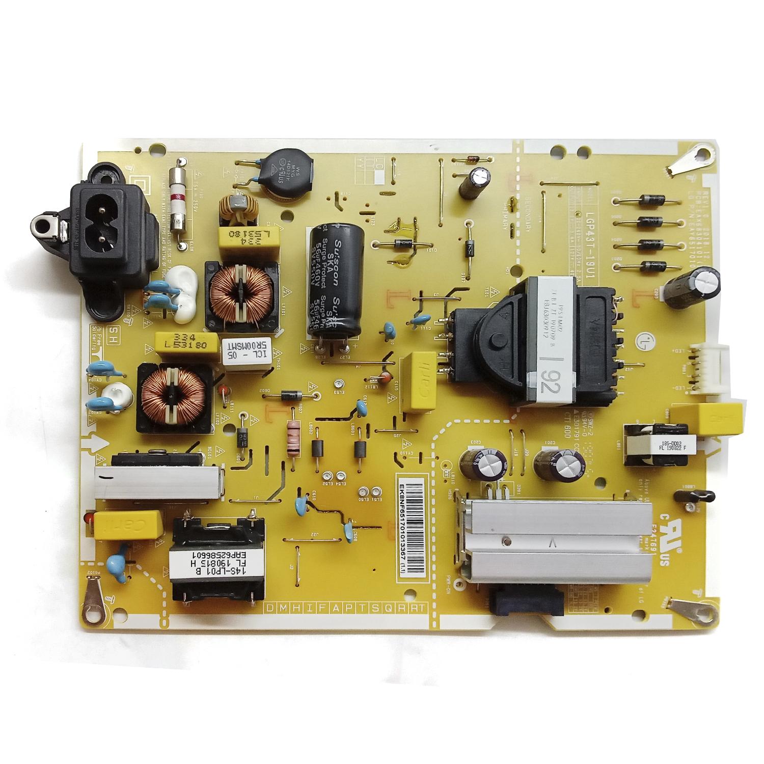 Блок питания EAX68304101 (1.7) телевизора LG 43UM7300PLB б/у