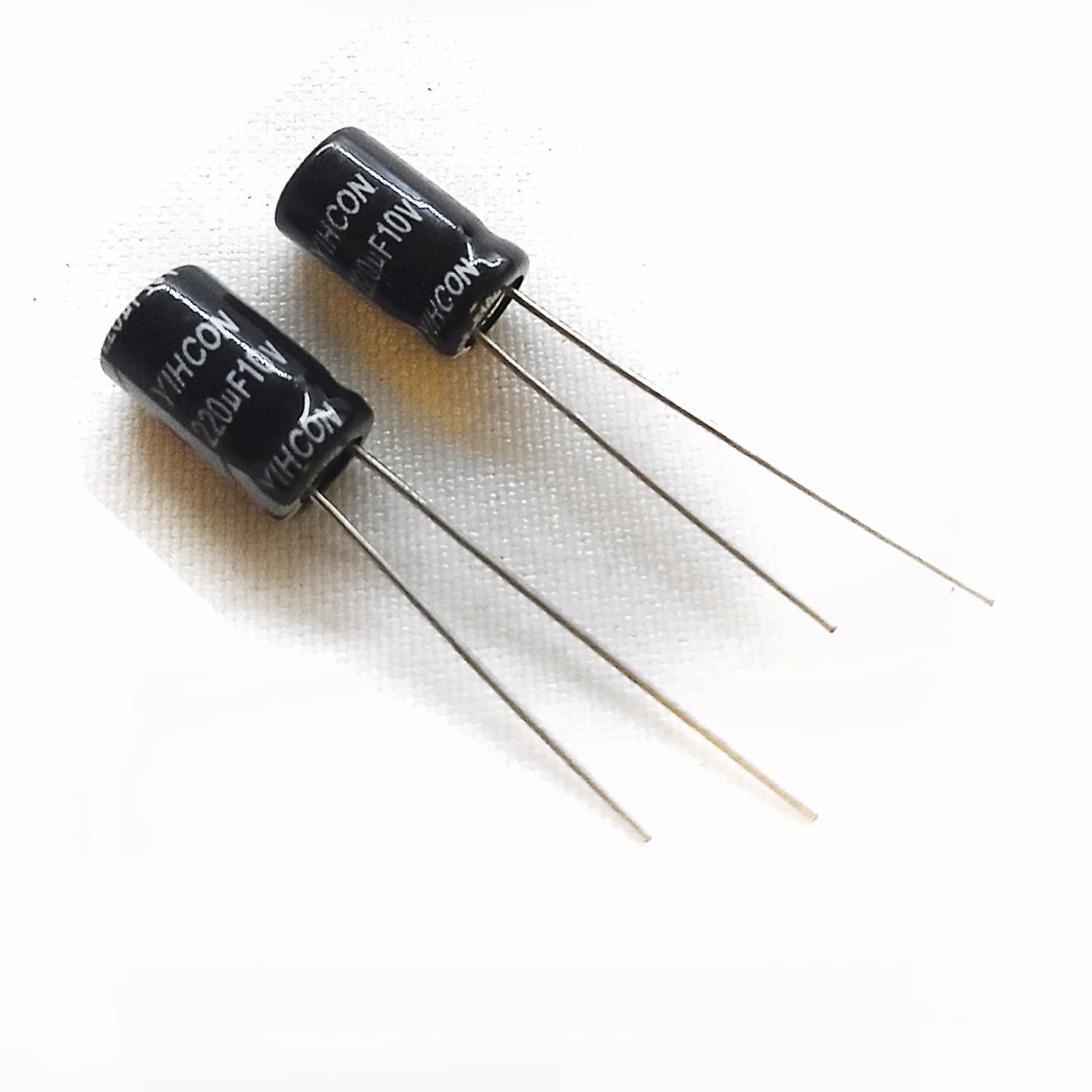 Конденсатор 10V 220uF 6.3*11