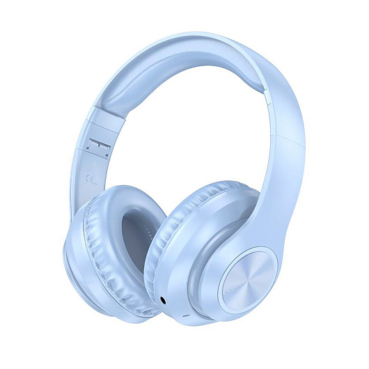 Наушники беспроводные BOROFONE BO24 Gratified wireless headset Bluetooth (синий)