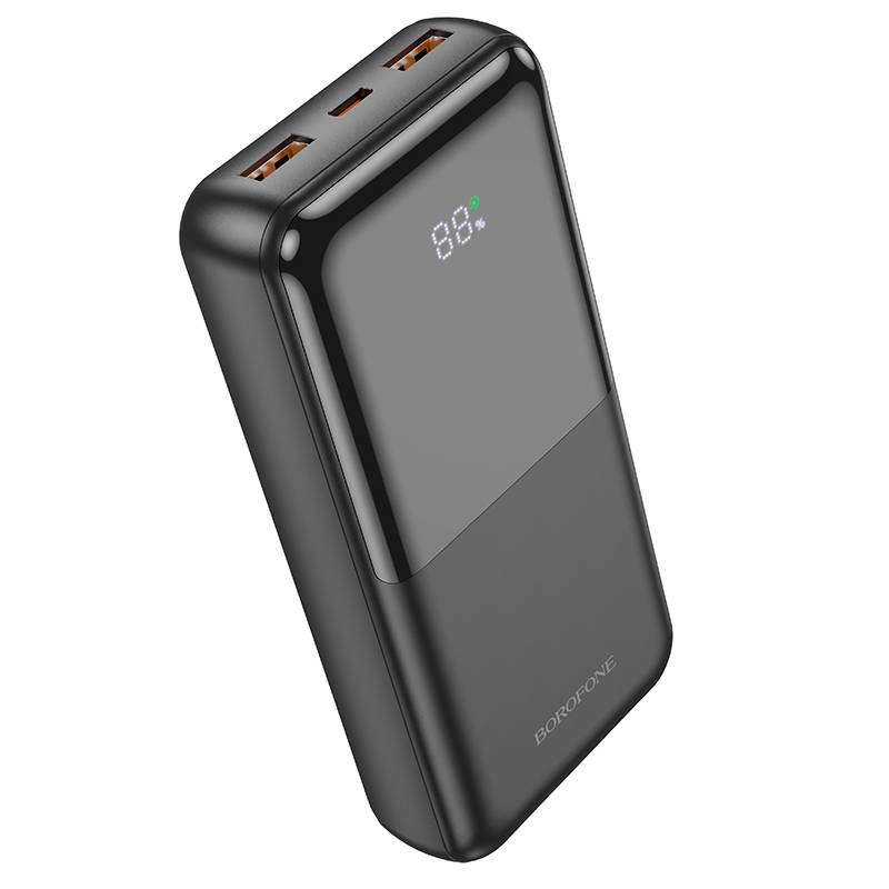 Внешний аккумулятор PowerBank BOROFONE BJ36A 22,5W+PD20 (20000 mAh) (черный)