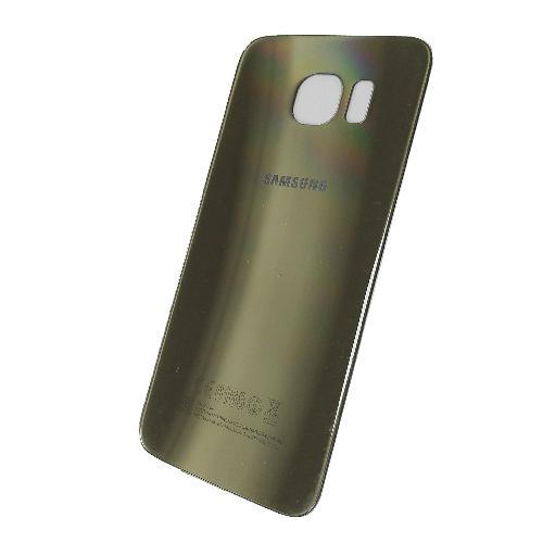 Задняя крышка телефона Samsung G925 Galaxy S6 (оригинал) ослепительная платина б/у