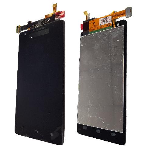 Модуль телефона Huawei Honor 3 (дисплей+тачскрин) черный