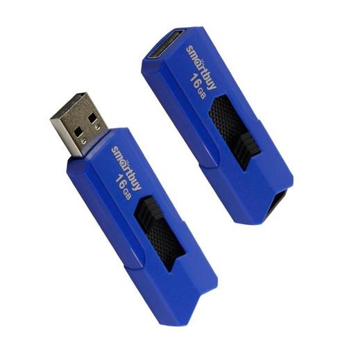 Flash USB 16Gb SmartBuy STREAM синий, SB16GBST-B