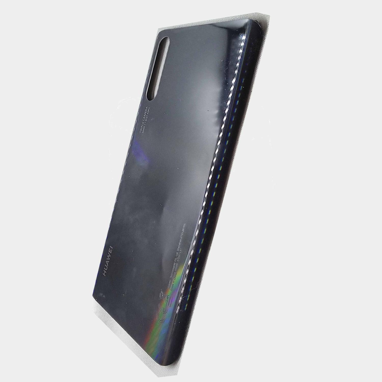 Задняя крышка телефона Huawei Y8P черная б/у