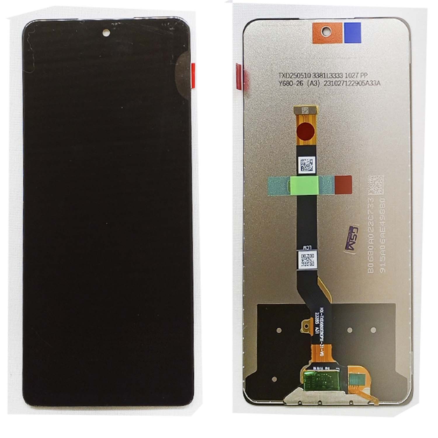 Модуль телефона Infinix Hot 40 Pro (дисплей+тачскрин) ориг. черный