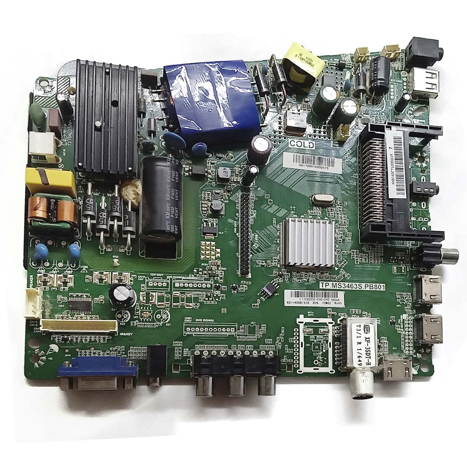 Основная плата TP.MS3463S.PB801 телевизора GoldStar LT-40T460F б/у