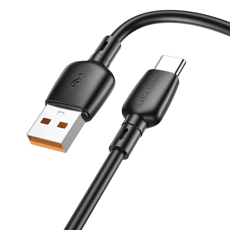 Кабель USB - USB Type-C BOROFONE BX93 100W (черный) 1м