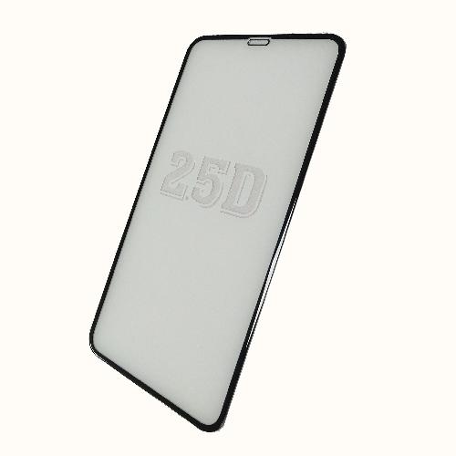 Защитное стекло телефона iPhone XS Max/11 Pro Max Full (тех упак) матовое  черное