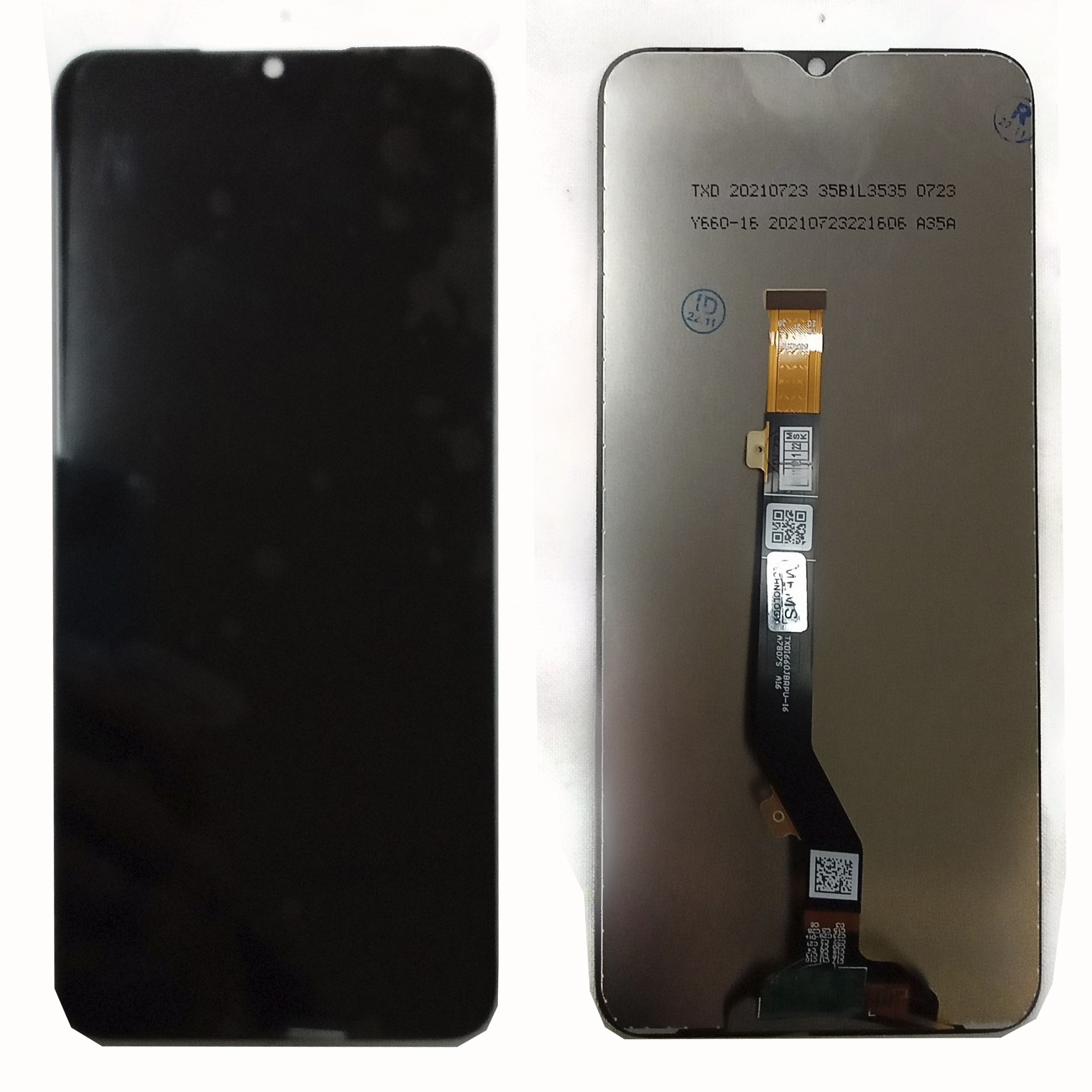 Модуль телефона Infinix Hot 11 x662/Note 12 (дисплей+тачскрин) черный оригинал