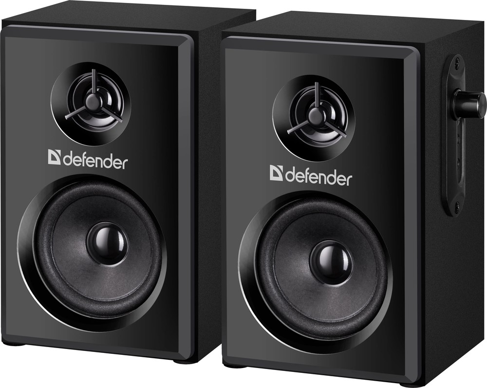 SPK 2.0 Defender 270 (2х5W RMS), USB, дерево, цв. черный