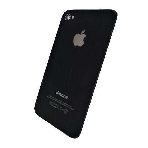 Задняя крышка телефона iPhone 4 черная