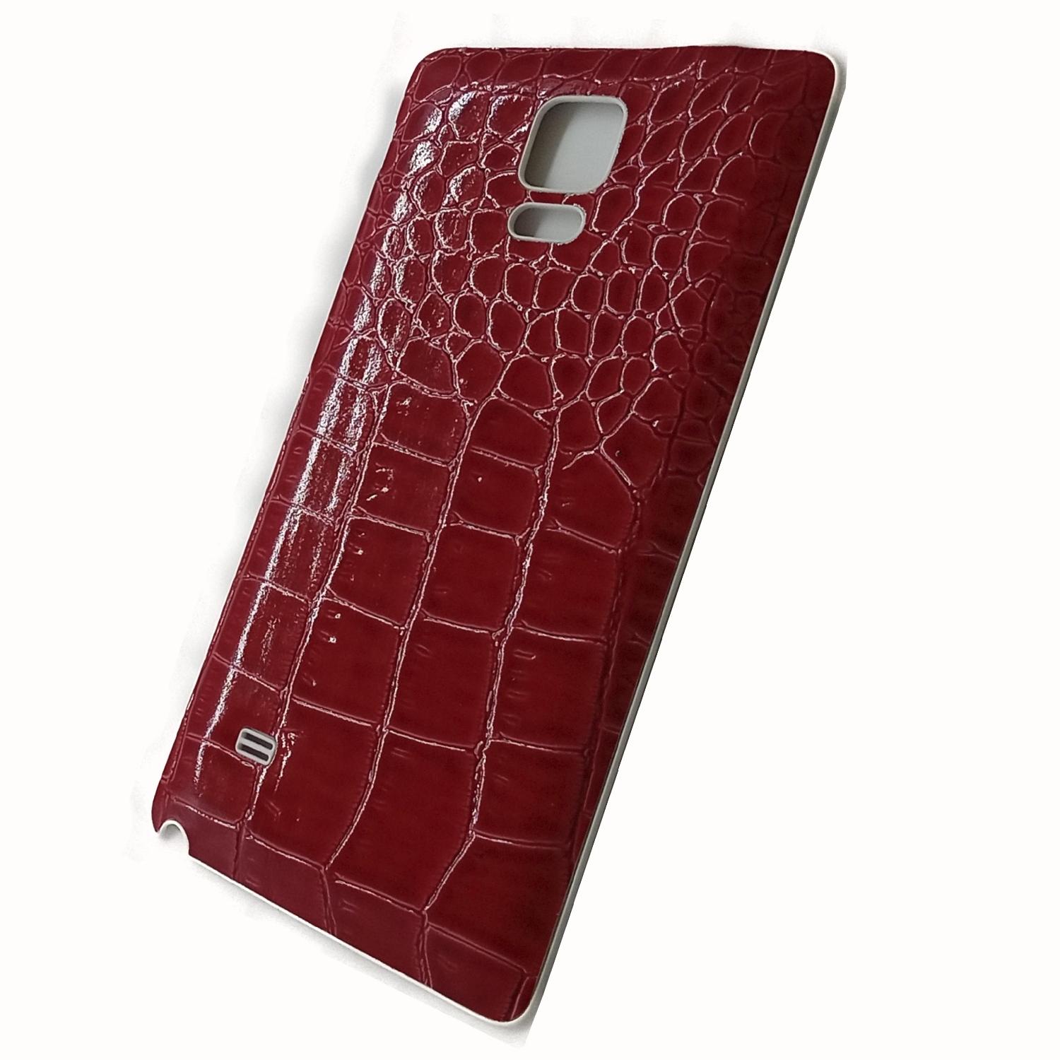 Чехол телефона Samsung N910 Galaxy Note 4 крокодил