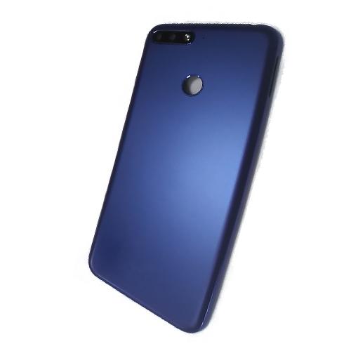 Задняя крышка телефона Honor 7C синяя