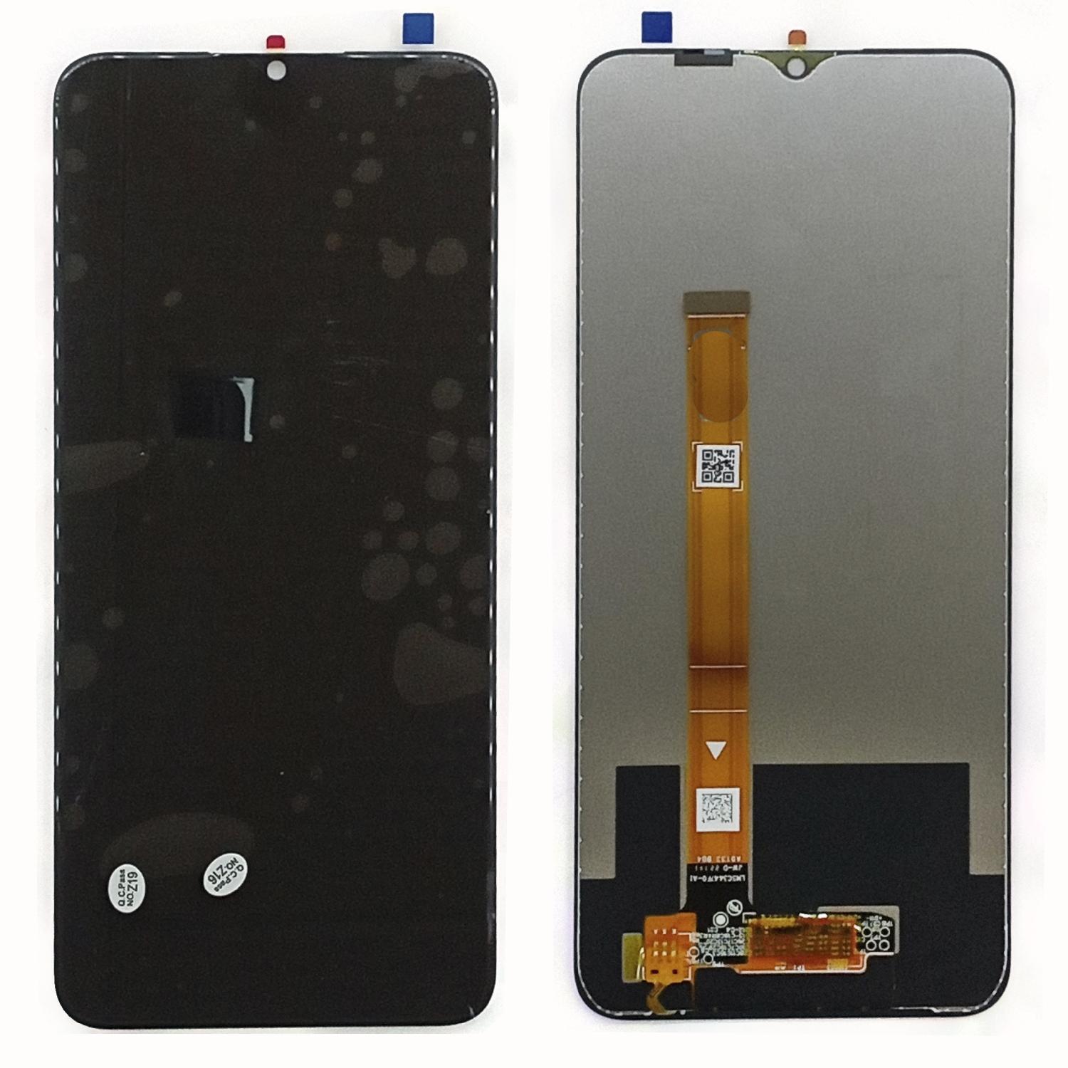 Модуль телефона Realme C25/C25S (дисплей+тачскрин) оригинал черный