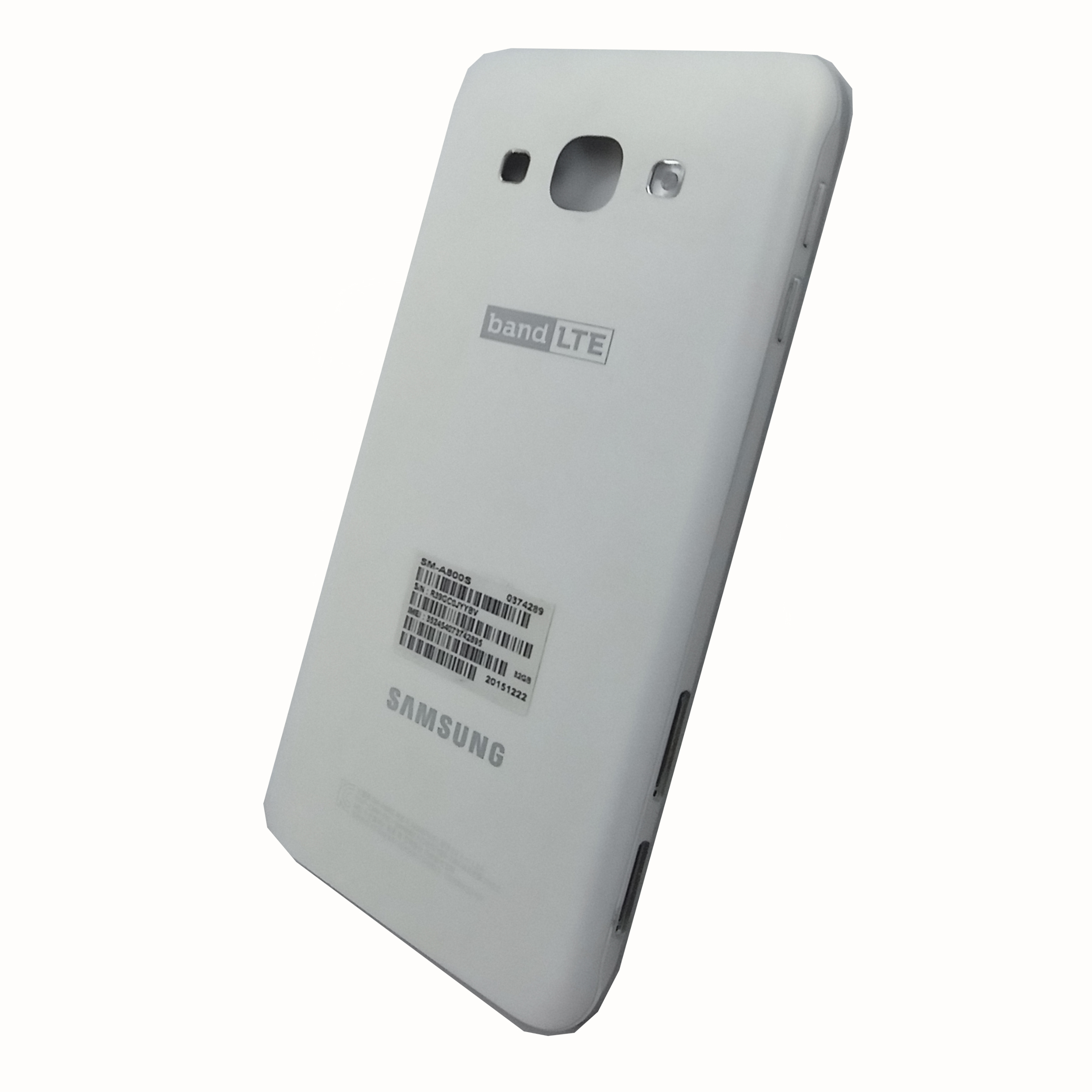 Задняя крышка телефона Samsung A800S Galaxy A8 белая оригинал б/у