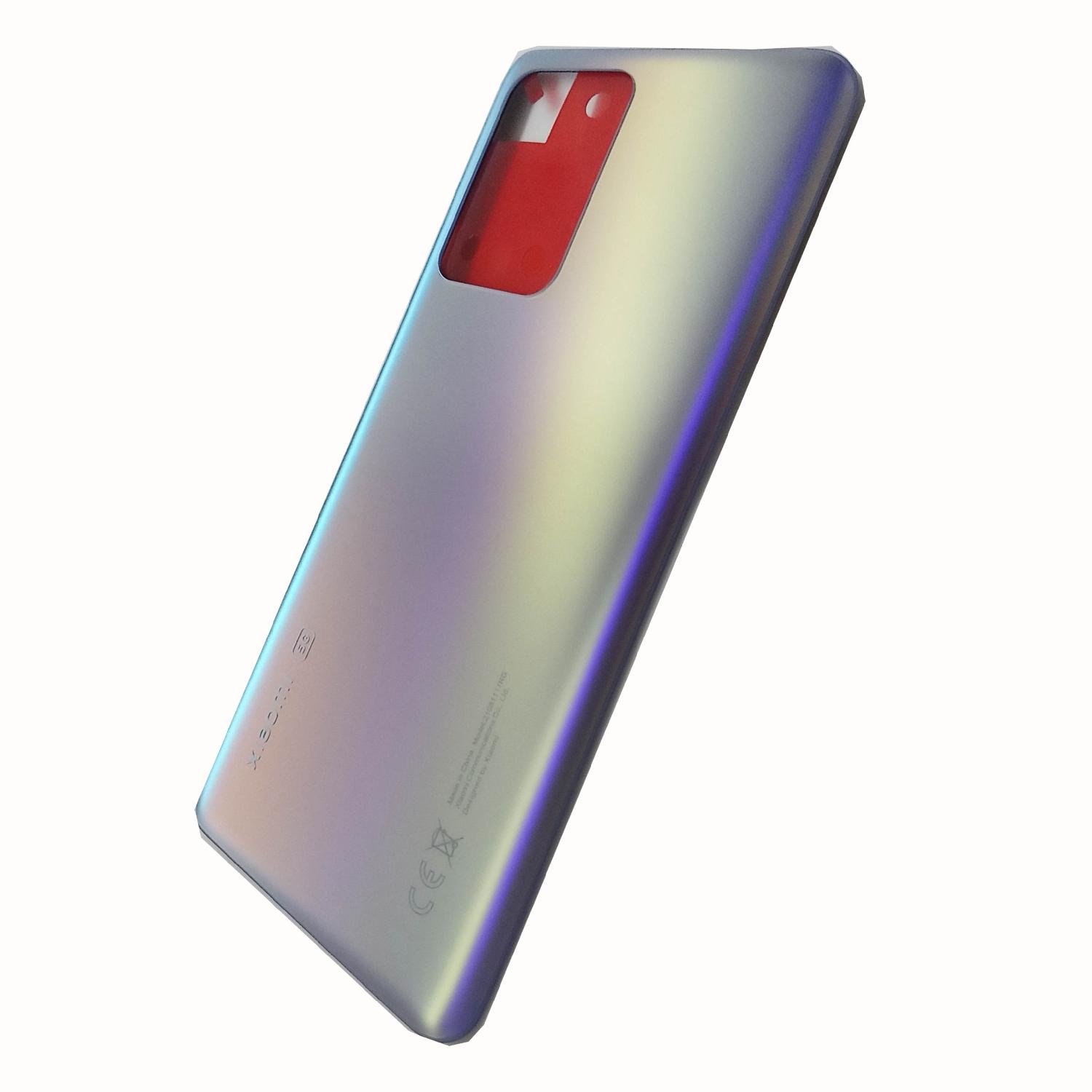 Задняя крышка телефона Xiaomi Mi 11T/Mi 11T Pro голубая