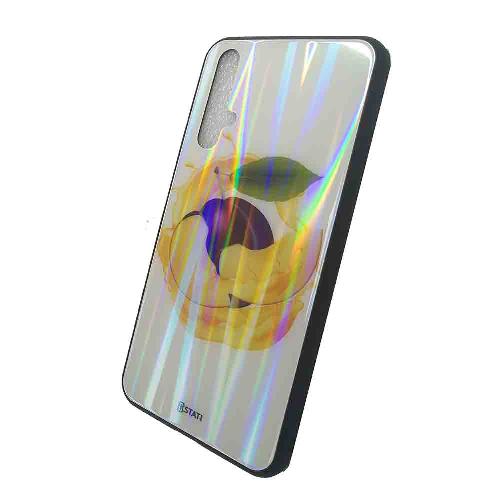 Чехол телефона Honor 20/Huawei Nova 5T KSTATI Glass Фруктовая Радуга