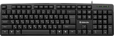 Клавиатура Defender Next HB-440 RU (черн.), USB,1,8м,box-20 45440