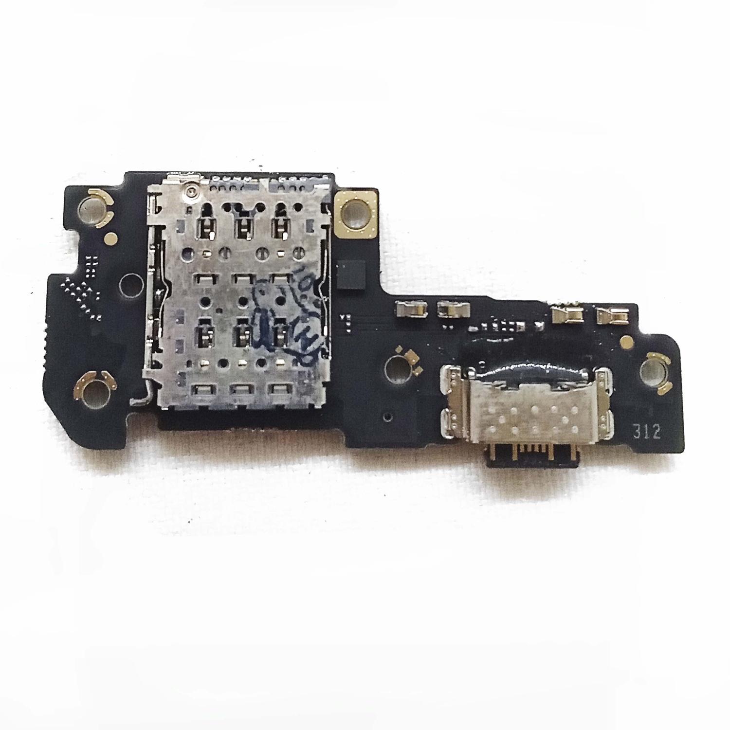 Шлейф телефона Xiaomi Poco X5 Pro на системный разъем + микрофон