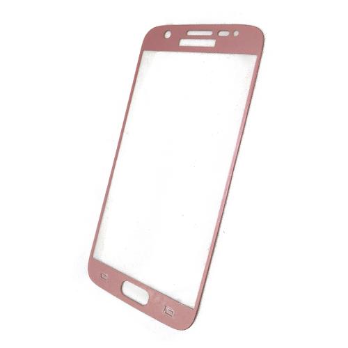 Защитное стекло Samsung G930F Galaxy S7 \ 3D розовое