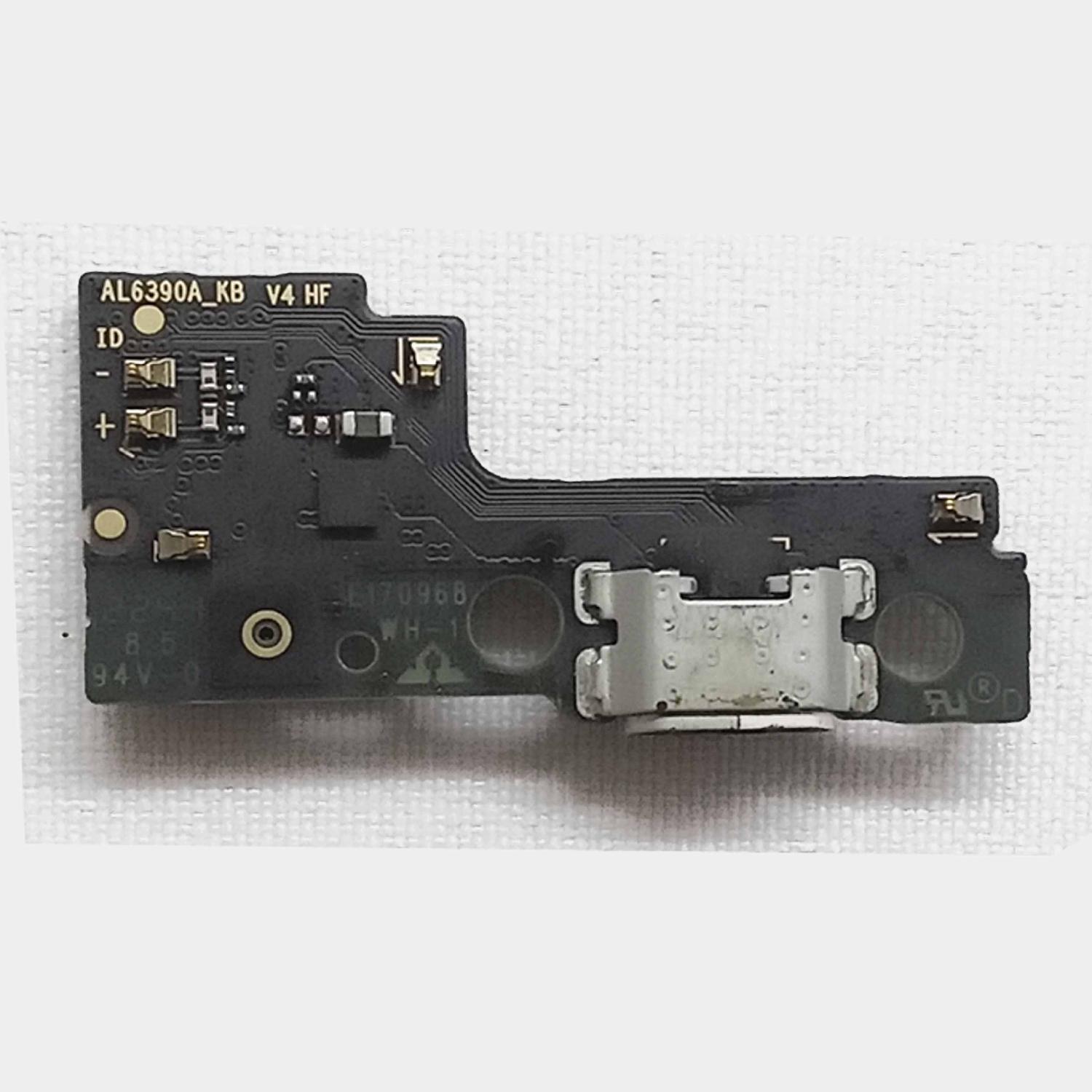 Шлейф телефона Xiaomi Redmi 12С на системный разъем и микрофон оригинал б/у