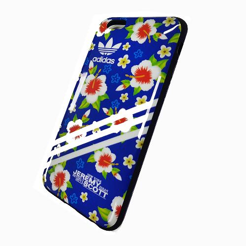 Чехол телефона iPhone 6/6s силиконовый Adidas с цветами
