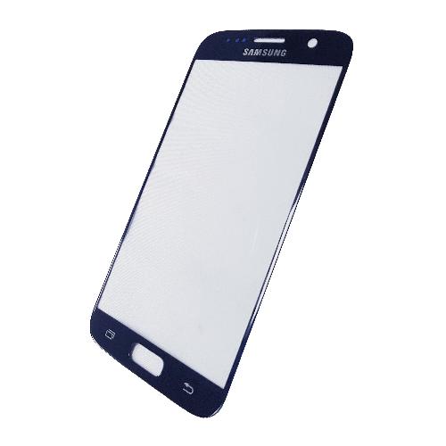 Стекло Samsung G930F Galaxy S7 темно-синее