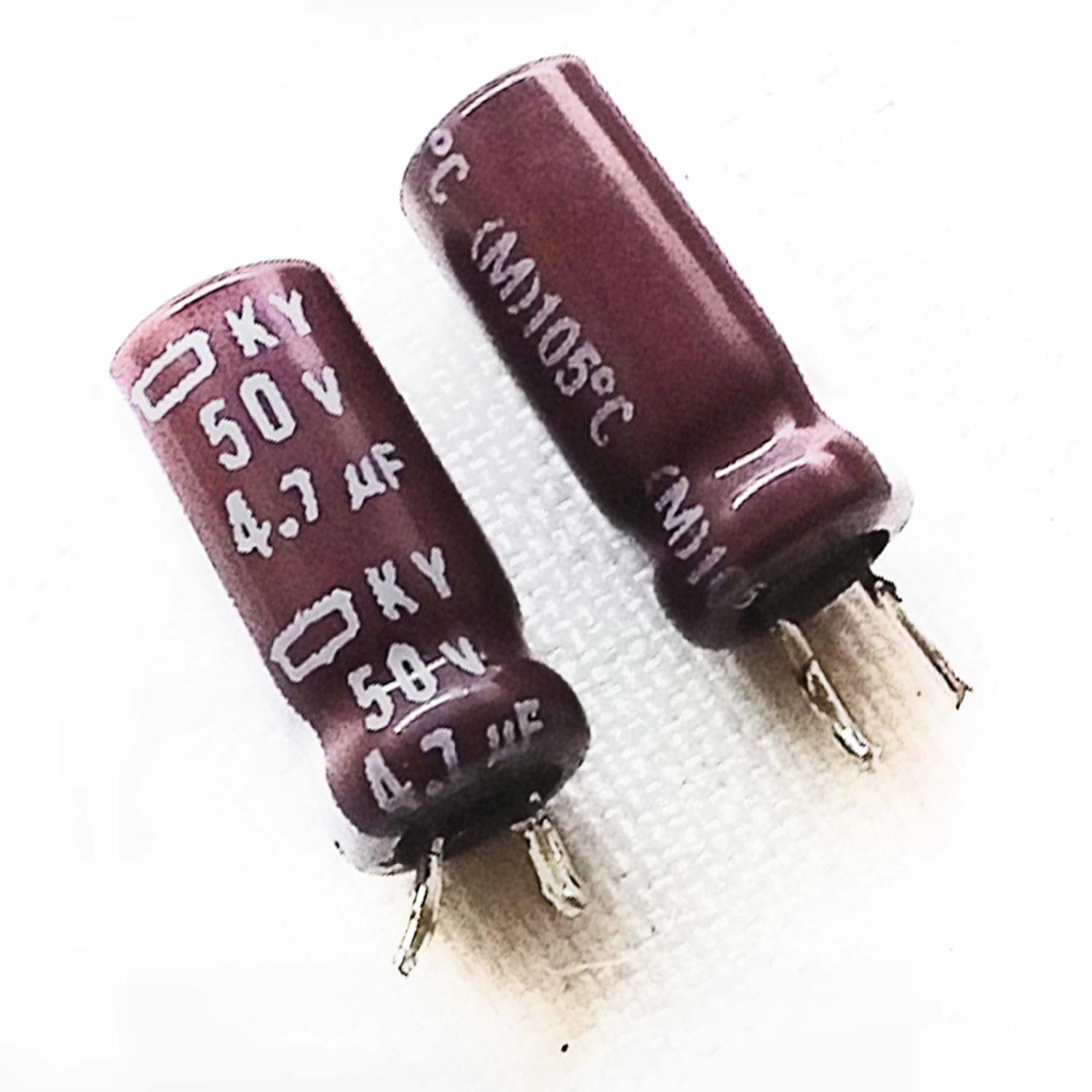 Конденсатор 50V 4.7uF 5*11