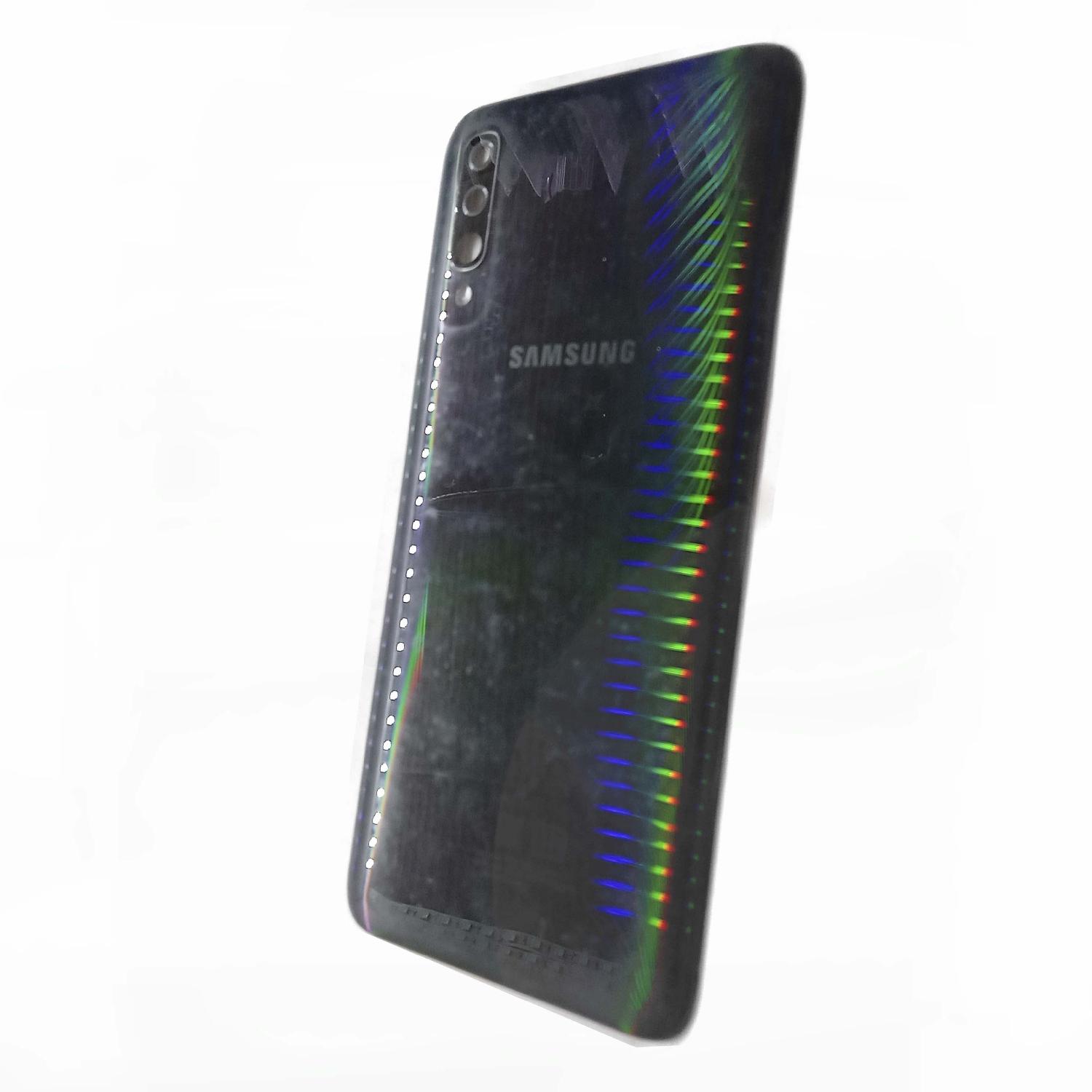 Задняя крышка Samsung A705F A70 со стеклом камеры черная б/у