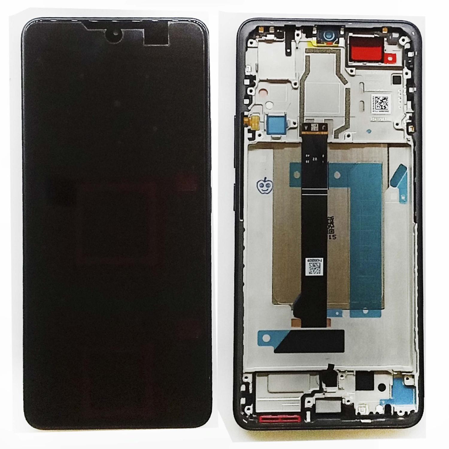 Модуль телефона Xiaomi Poco F6 (24069PC21G (дисплей+тачскрин) на раме черный оригинал